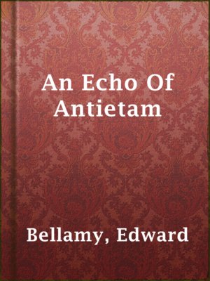 cover image of An Echo Of Antietam